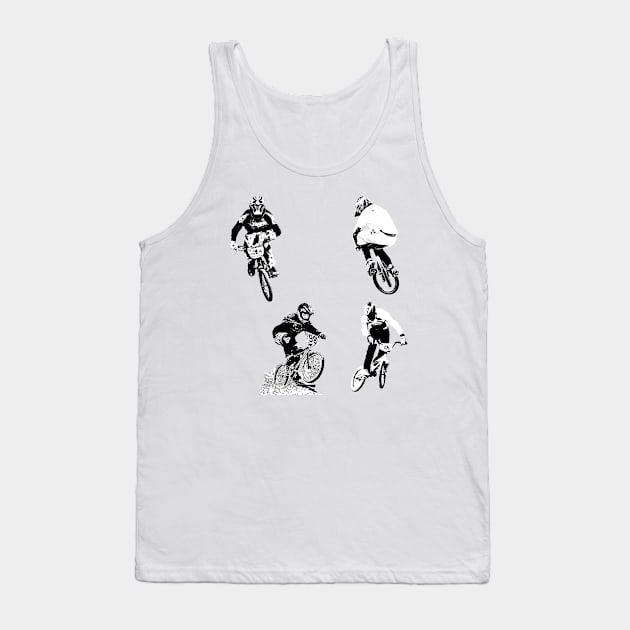 bmx rad race racing Tank Top by rickylabellevie